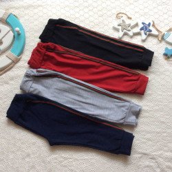 quần cotton thể thao bé trai